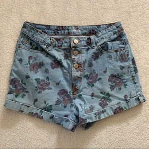 BDG High Waisted Jean Shorts